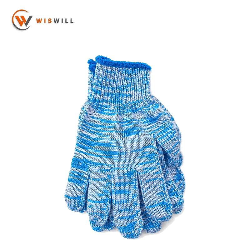 13-Gauge Bleached Nylon Gloves