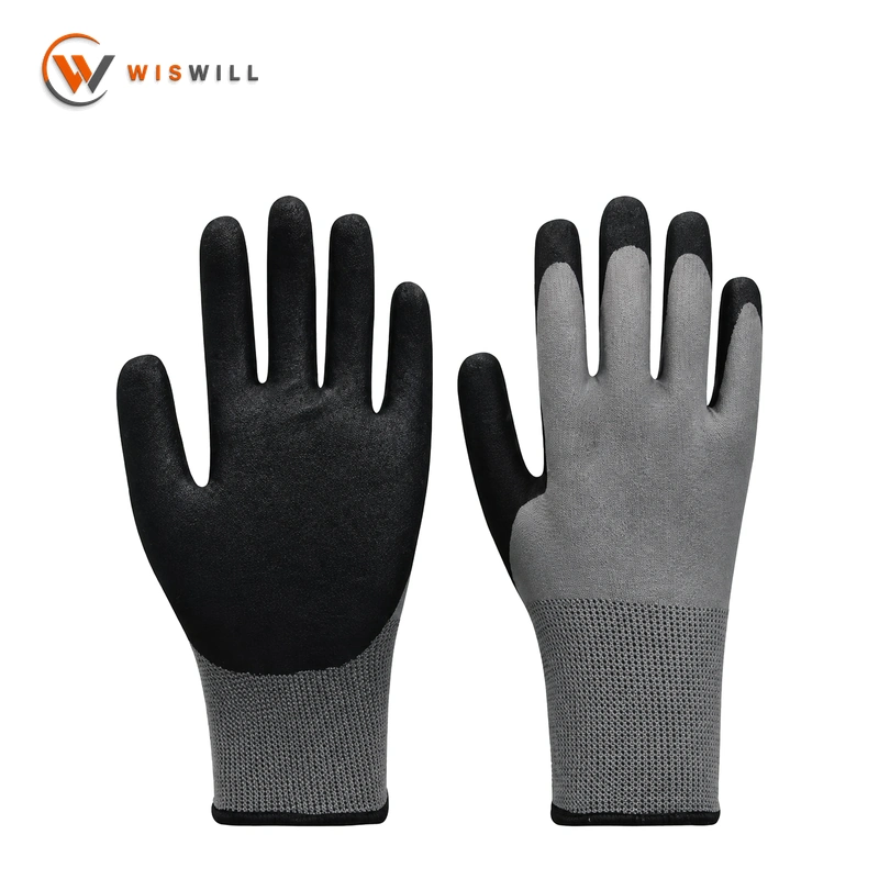 13gauge polyester knit gloves