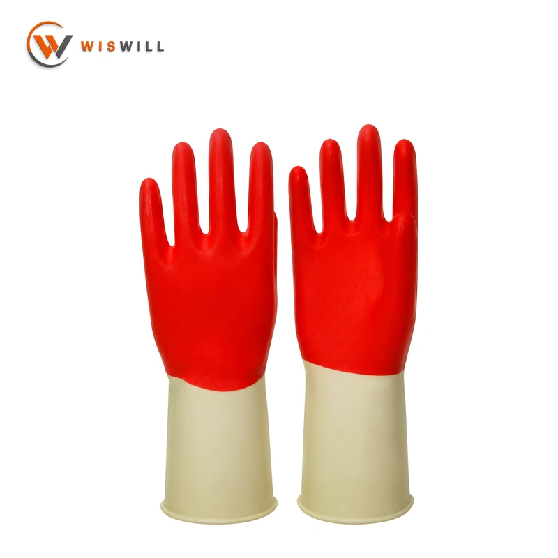 Adhesive latex gloves, 31CM