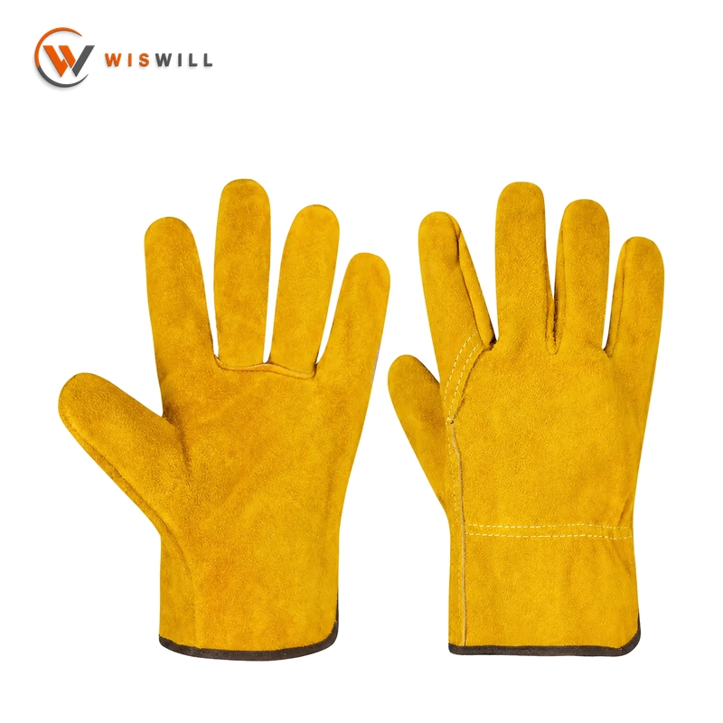 AB grade yellow cowhide 10.5 inches