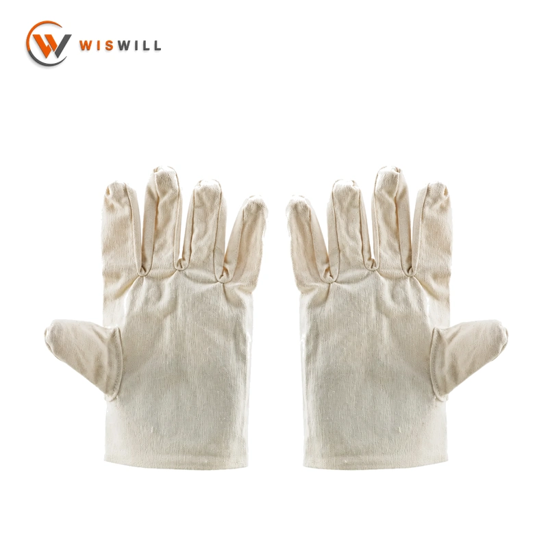Single-layer canvas gloves