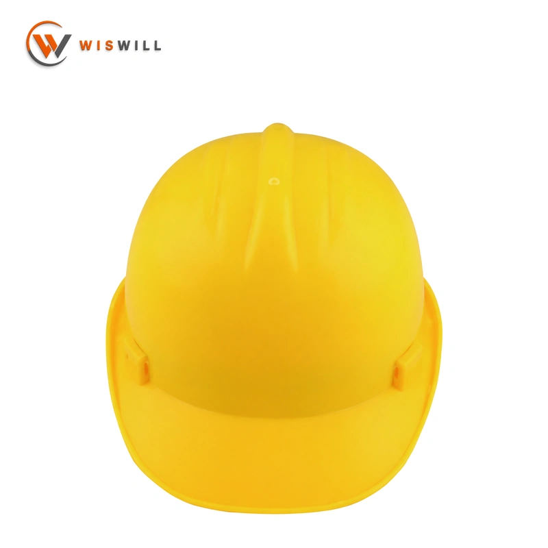 Model 801 PP Safety Helmet, Yellow, Snap Lock