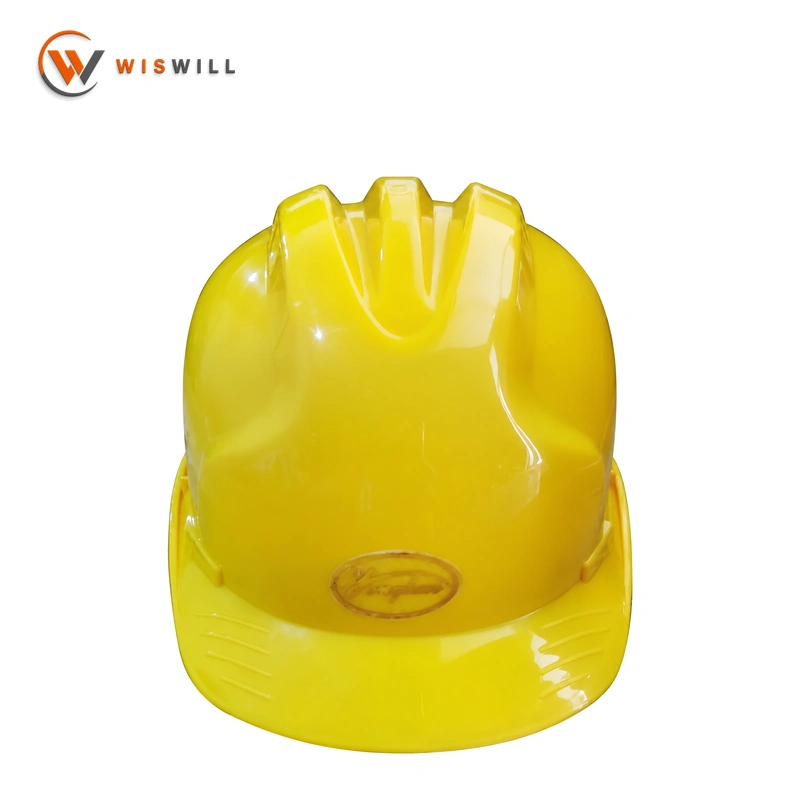 Model 802 PE Safety Helmet, Yellow, Snap Lock