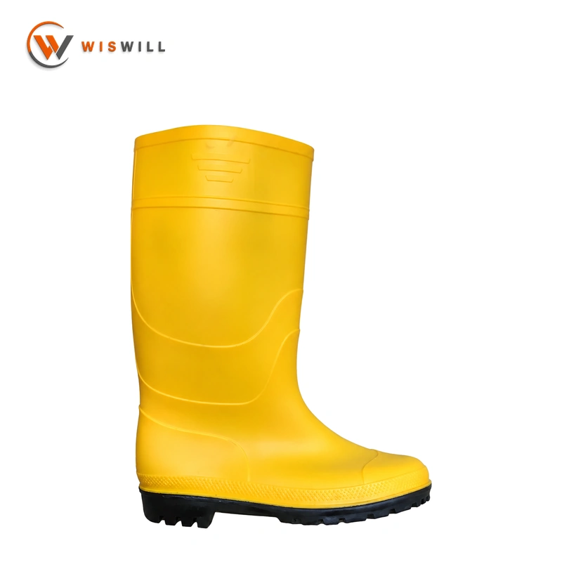 Yellow Upper with Black Sole Rain Boots