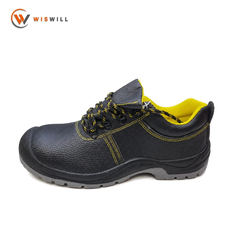 Leather Steel Toe & Steel Sole Safety Shoes
