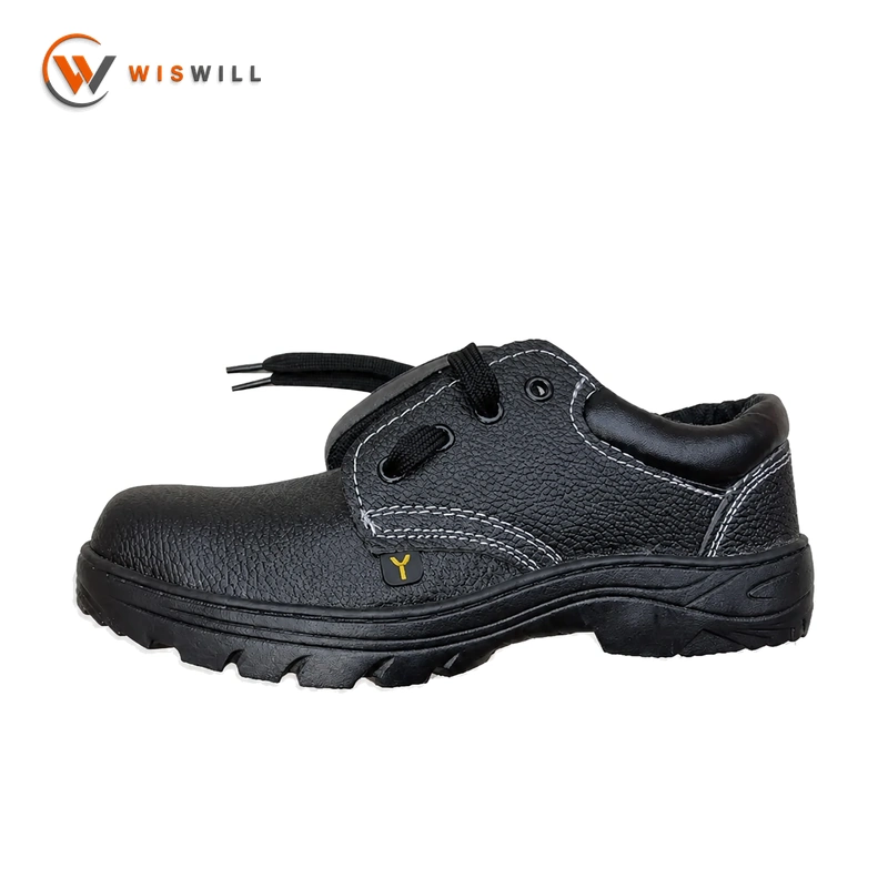 Cow Leather Steel Toe Safety Shoes