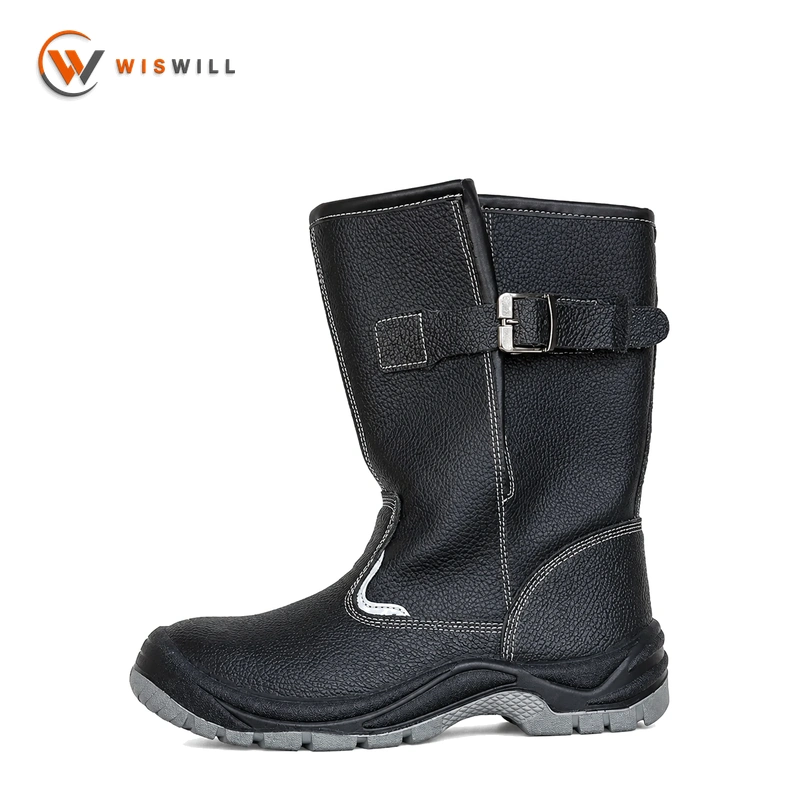 Leather Steel Toe & Steel Sole Safety Shoes