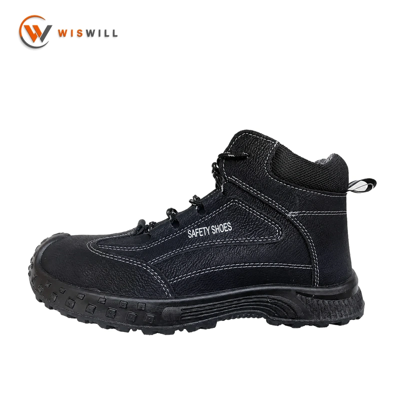 Leather Steel Toe Safety Shoes