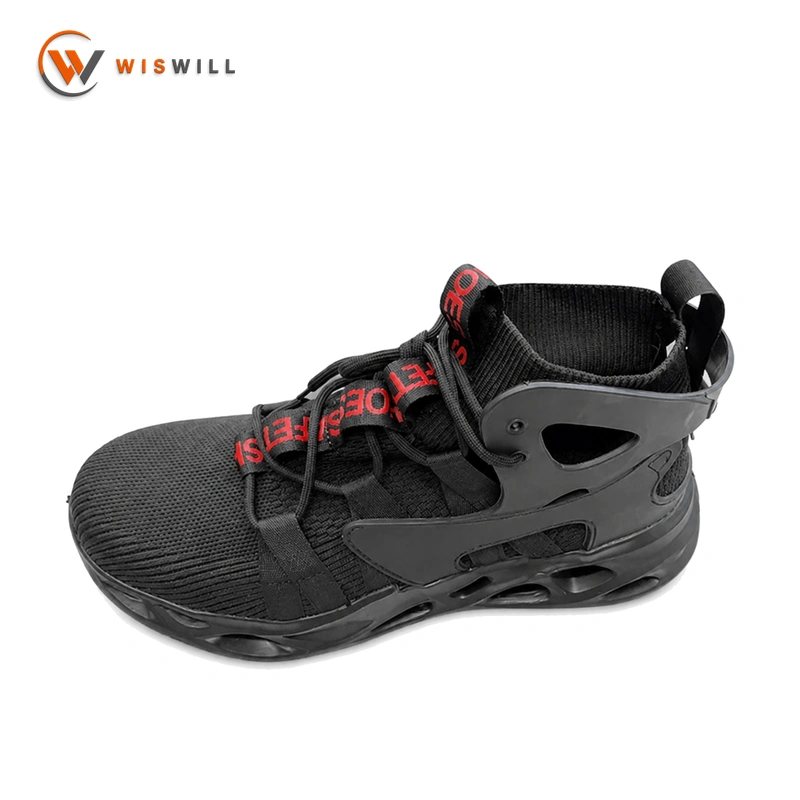 Mesh Upper Steel Toe & Steel Sole Safety Shoes
