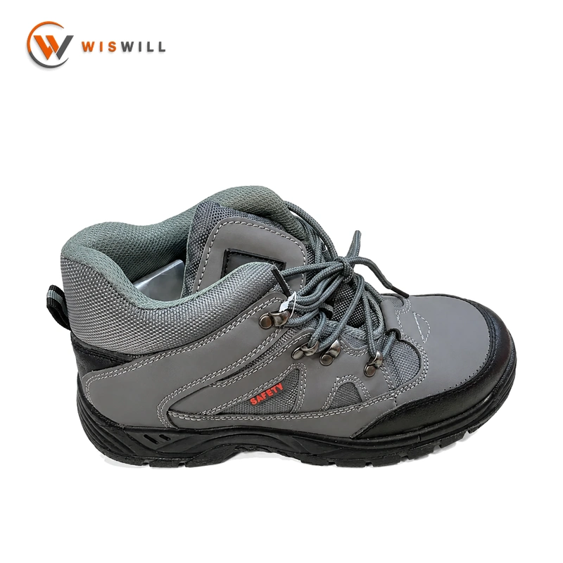 Two-Tone Steel Toe & Steel Sole Safety Shoes