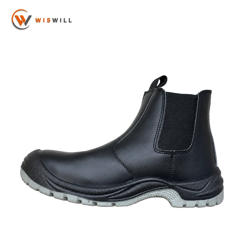 Cow Leather Steel Toe & Steel Sole Safety Shoes