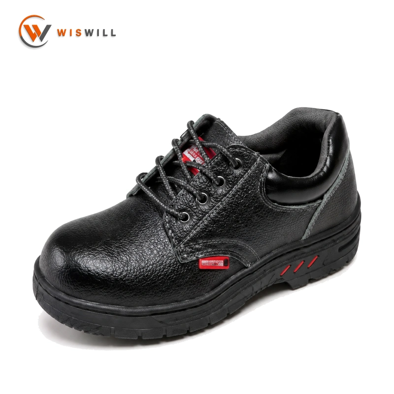 Leather Steel Toe & Steel Sole Safety Shoes