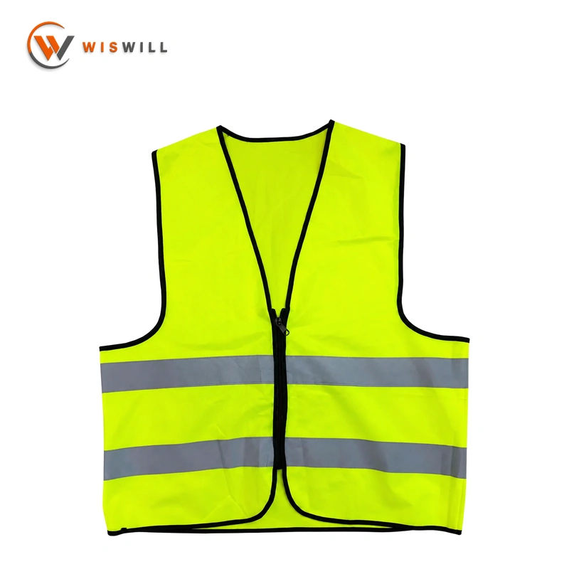 60g zipper reflective vest/no pocket