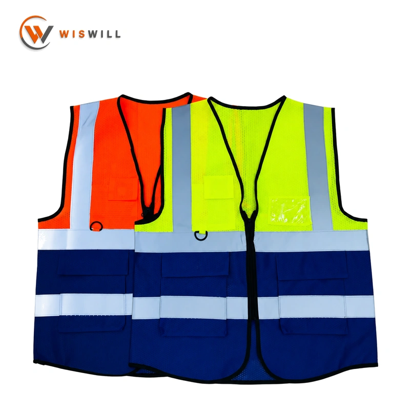 80g double color/ 4 reflective belt vest/no pocket